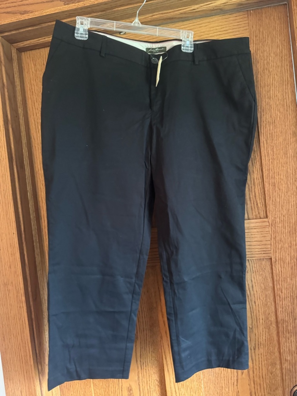 Men's Black Dress Pants - Classic Straight Fit